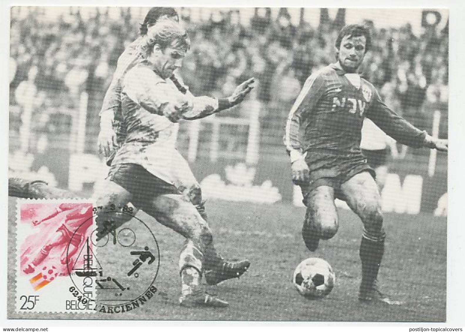 Maximum Card Belgium 1982 Football - Sonstige & Ohne Zuordnung