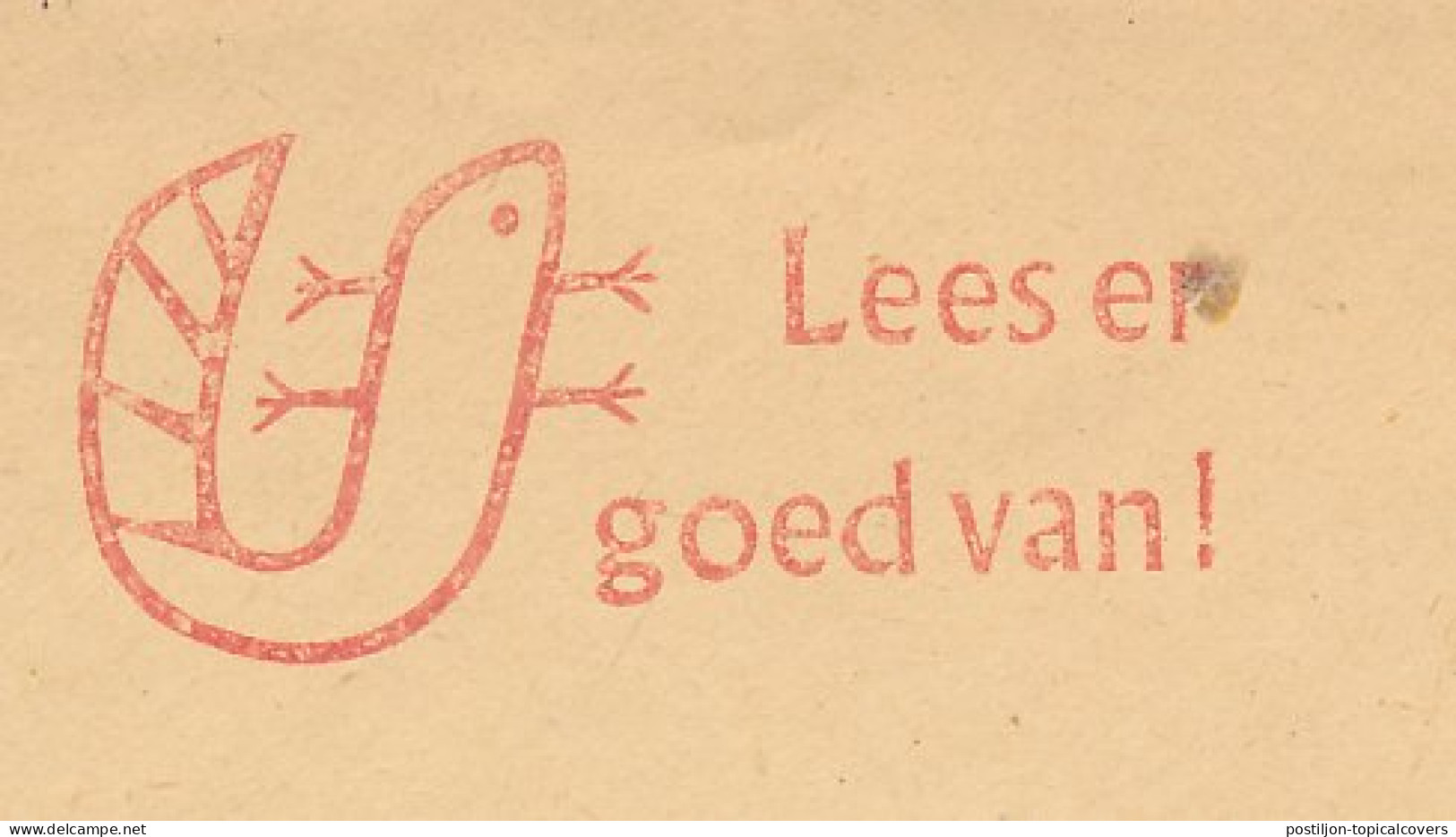 Meter Cover Netherlands 1964 Salamander - Autres & Non Classés