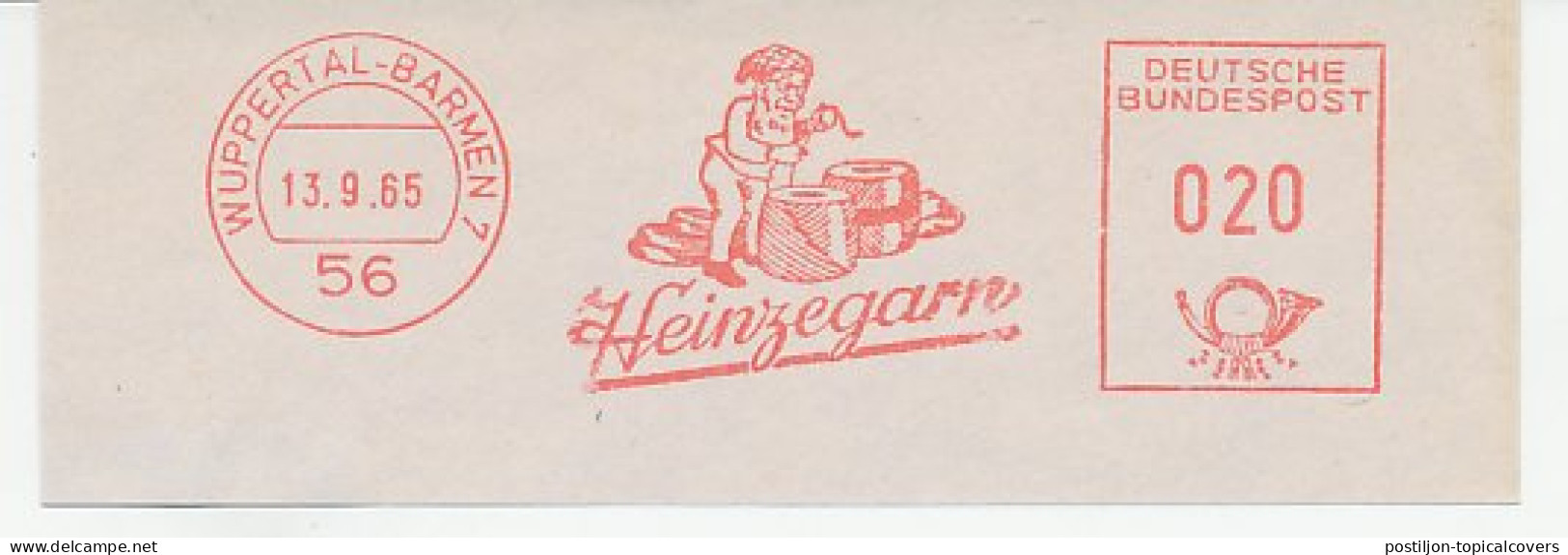 Meter Cut Germany 1965 Gnome - Goblin - Yarn - Märchen, Sagen & Legenden