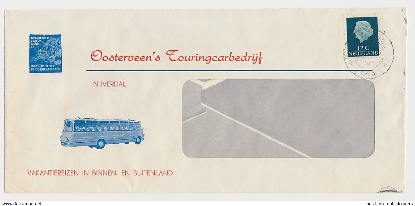 Firma Envelop Nijverdal 1963 - Touringcarbedrijf - Non Classés