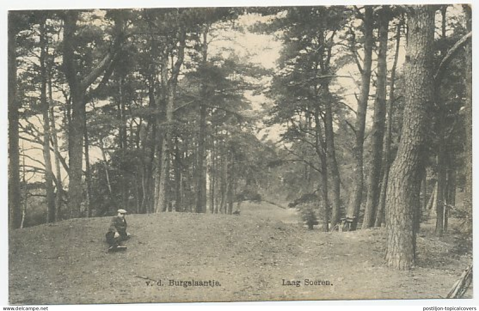 Grootrondstempel Laag - Soeren 1909 - Non Classés