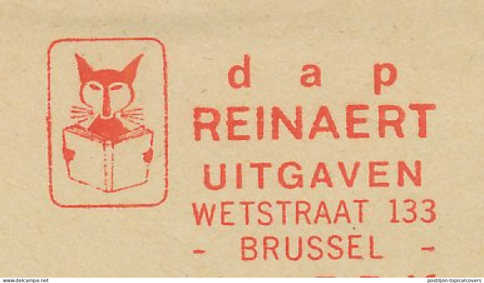 Meter Cut Belgium 1969 Book - Fox Reinaert - Non Classés