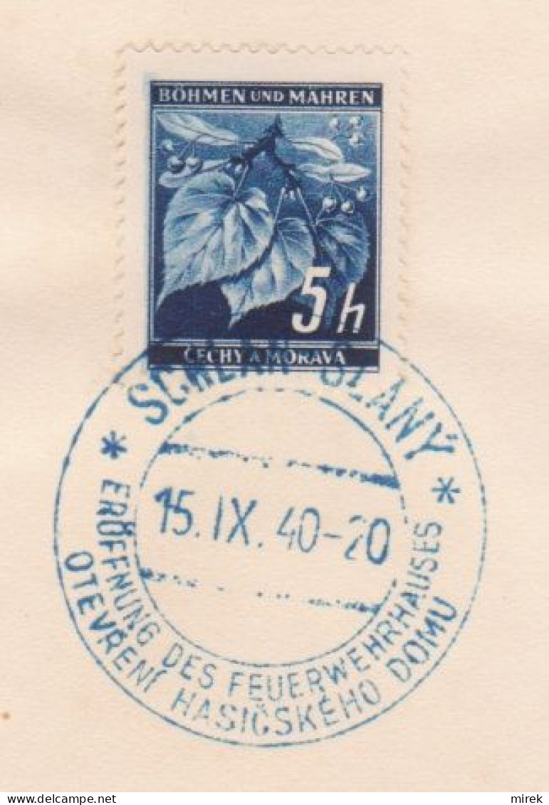 020/ Commemorative Stamp PR 35, Date 15.9.40 - Lettres & Documents