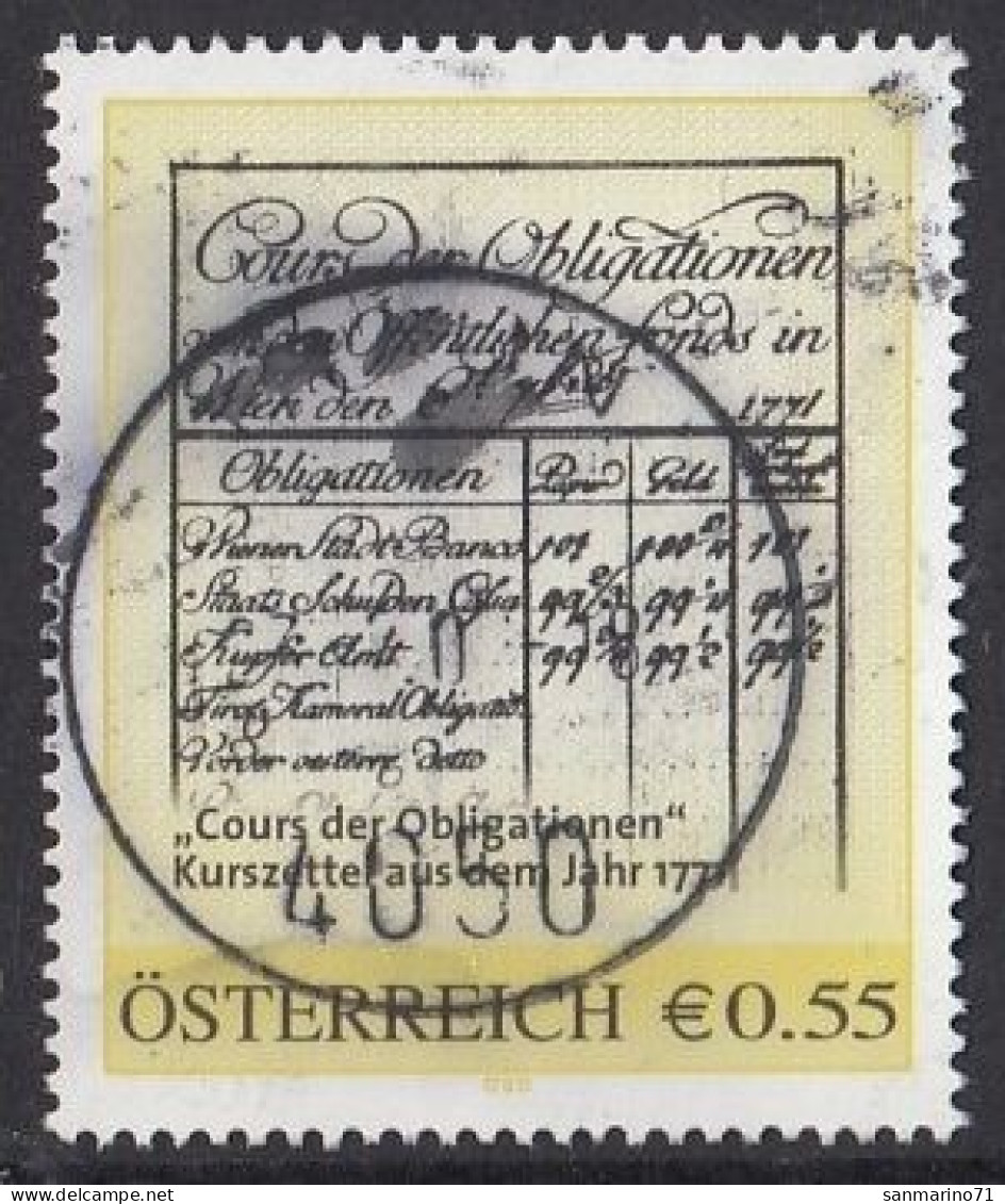 AUSTRIA 92,personal,used,hinged - Personnalized Stamps