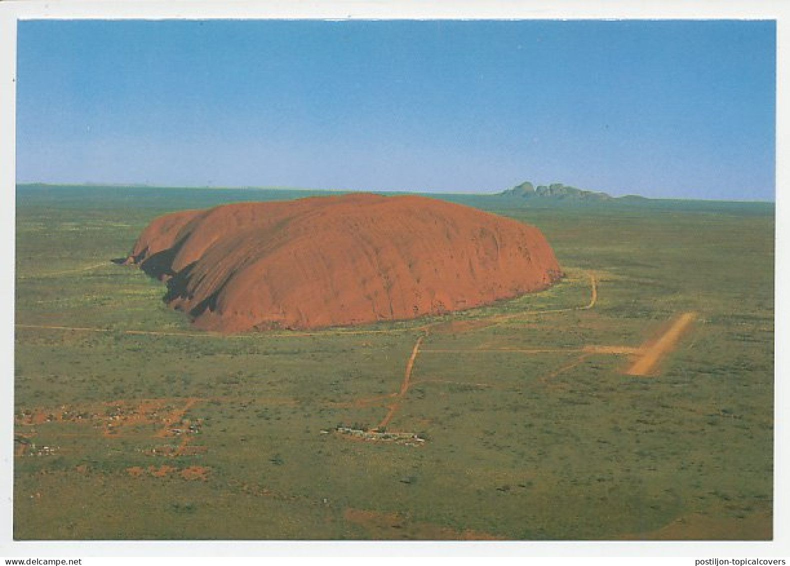 Postal Stationery Australia Monolith - Ayers Rock - Autres & Non Classés