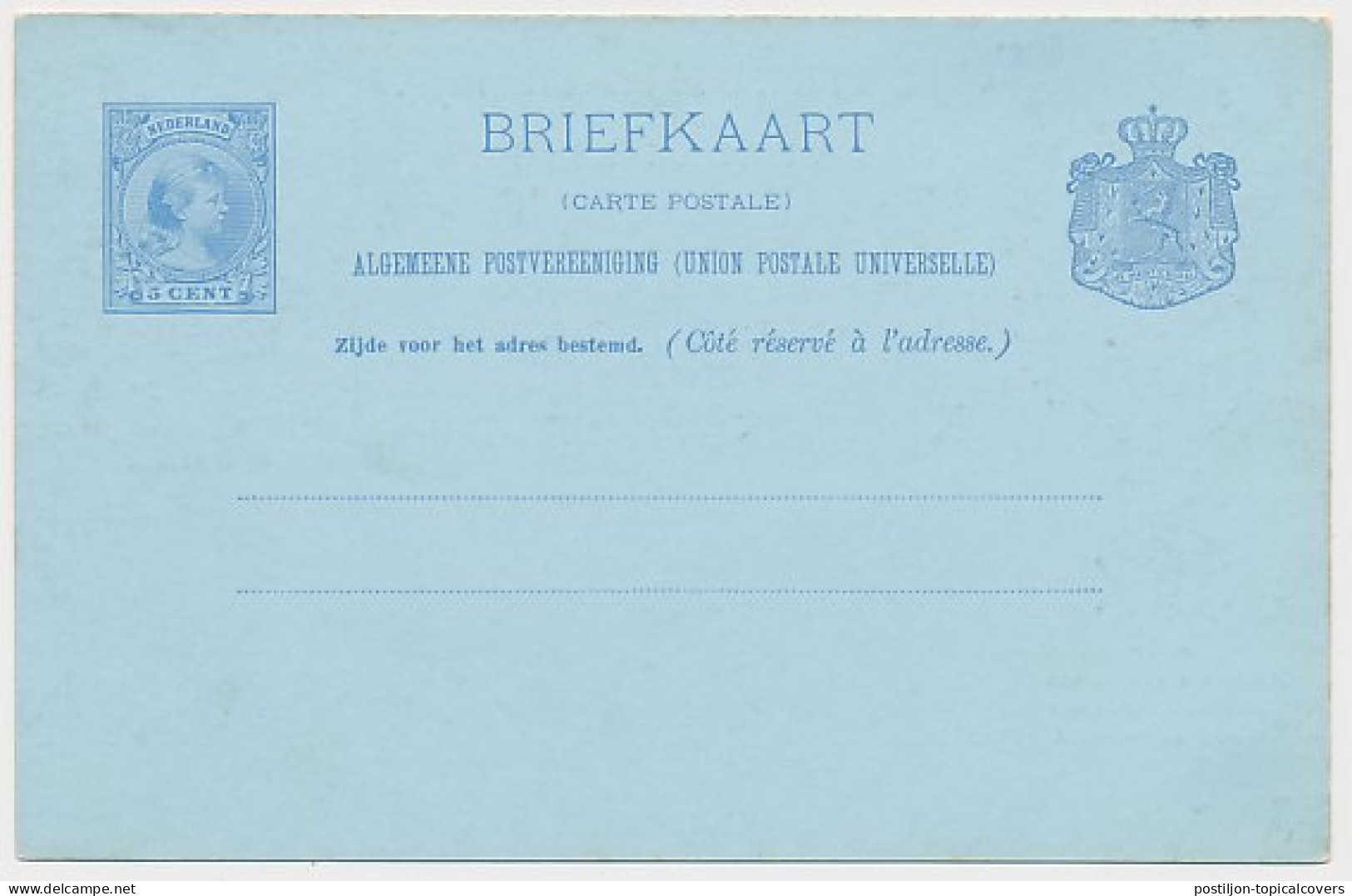 Briefkaart Geuzendam P36 D - Entiers Postaux