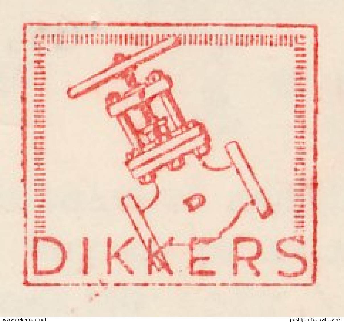 Meter Card Netherlands 1949 Valve - Hengelo - Autres & Non Classés