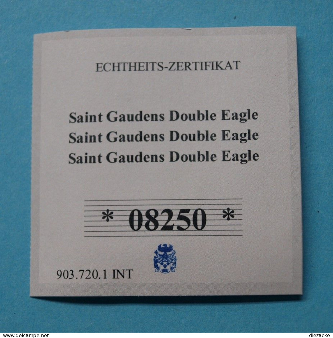 Million Dollar Collection 2017 Saint Gaudens Double Eagle Vergoldet PP (MZ1211 - Zonder Classificatie