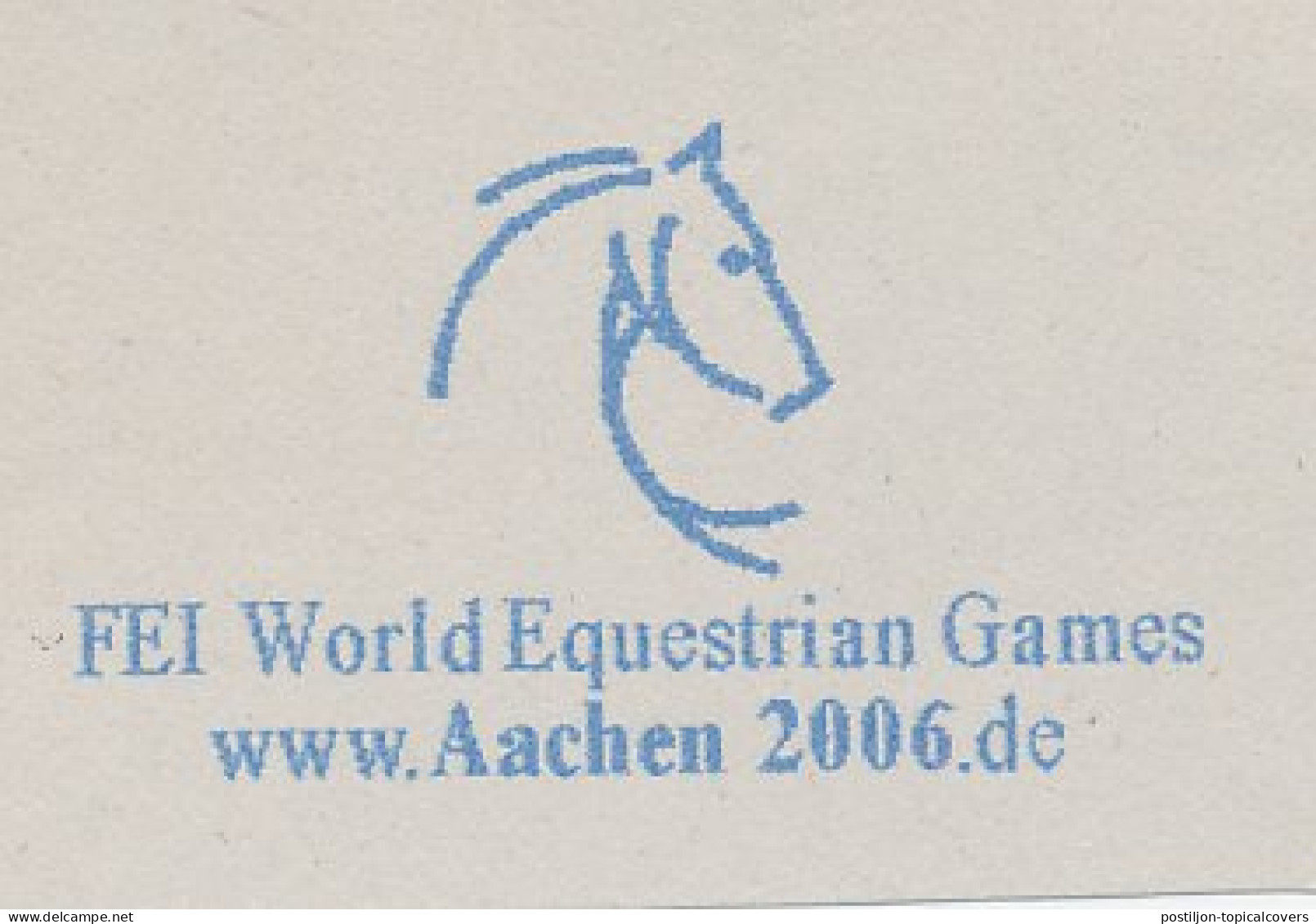 Meter Cut Germany 2004 FEI - World Equestrian Games 2006 - Horses