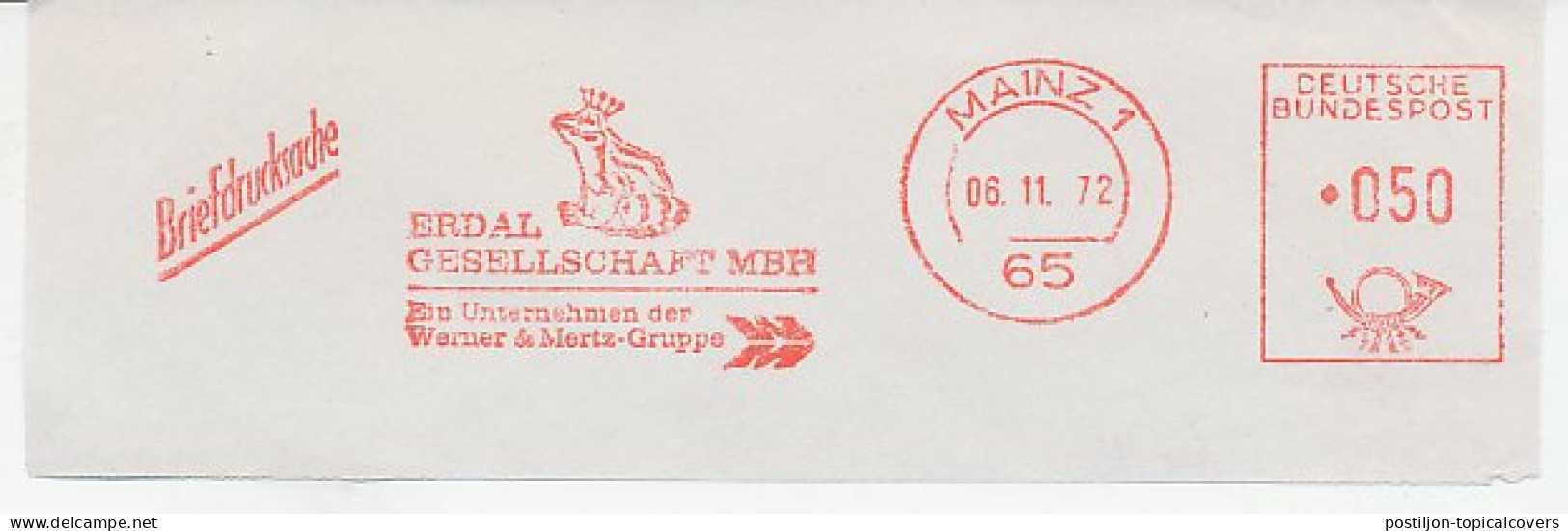 Meter Cut Germany 1972 Frog - Other & Unclassified
