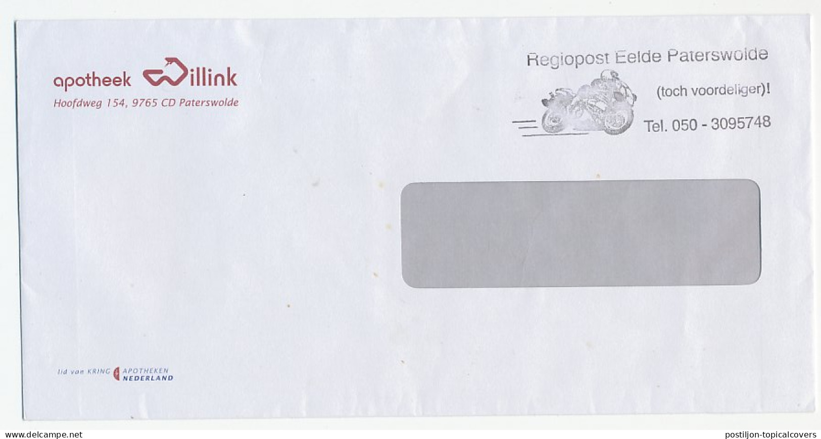 Cover / Postmark City Mail Netherlands Motorcycle  - Moto