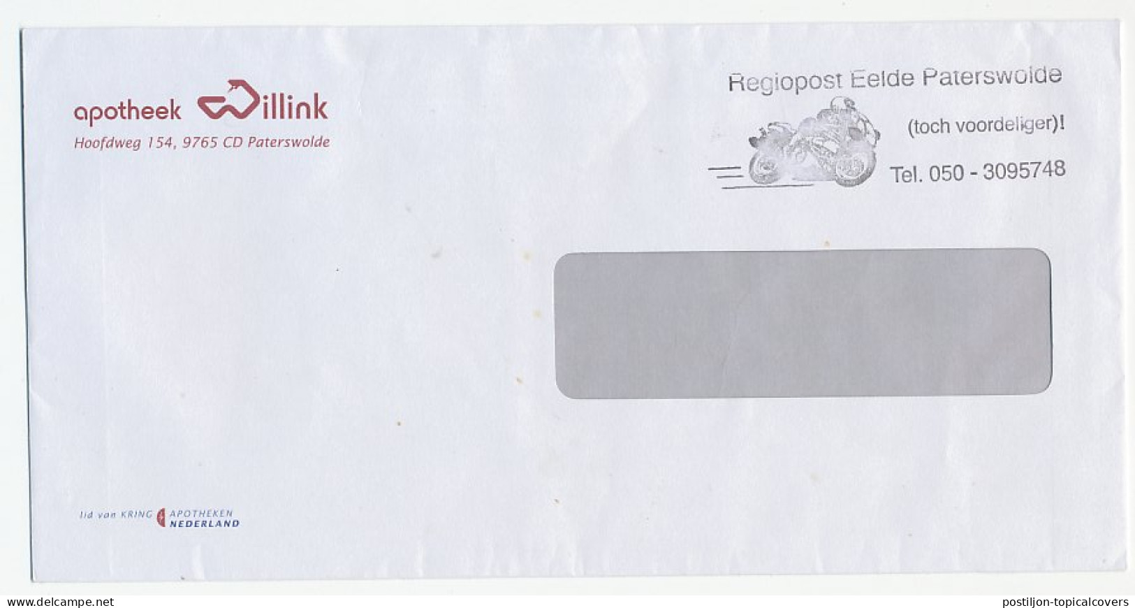 Cover / Postmark City Mail Netherlands Motorcycle  - Motorräder