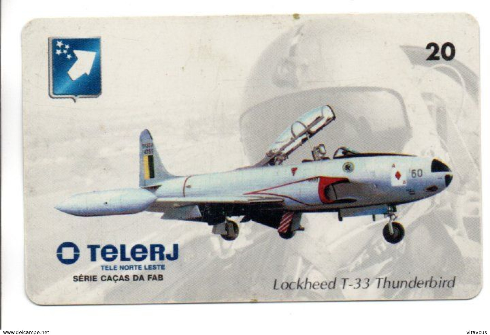 Avion Jet   Télécarte Brésil Phonecard  Telefonkarten (K 407) - Brésil