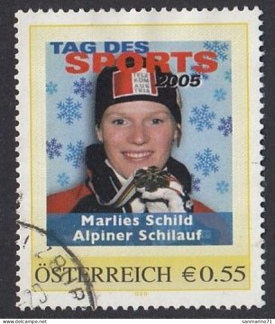 AUSTRIA 95,personal,used,hinged,Marlies Schild - Personnalized Stamps