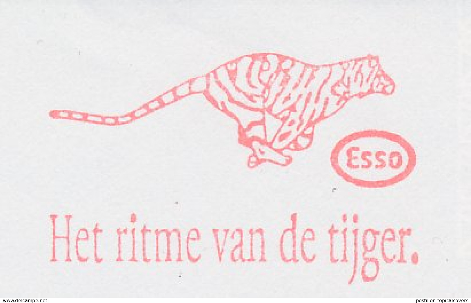 Meter Cut Netherlands 1996 Tiger - Esso - Other & Unclassified