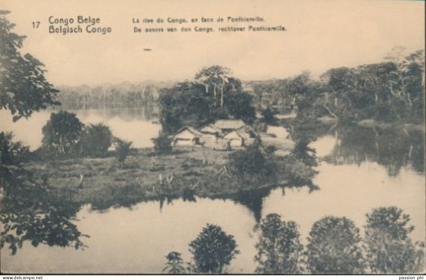 ZAC BELGIAN CONGO  PPS SBEP 52 VIEW 17 UNUSED - Entiers Postaux