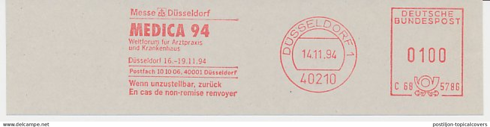 Meter Cut Germany 1994 Medica 94 - World Forum For Medical Practice And Hospital - Other & Unclassified