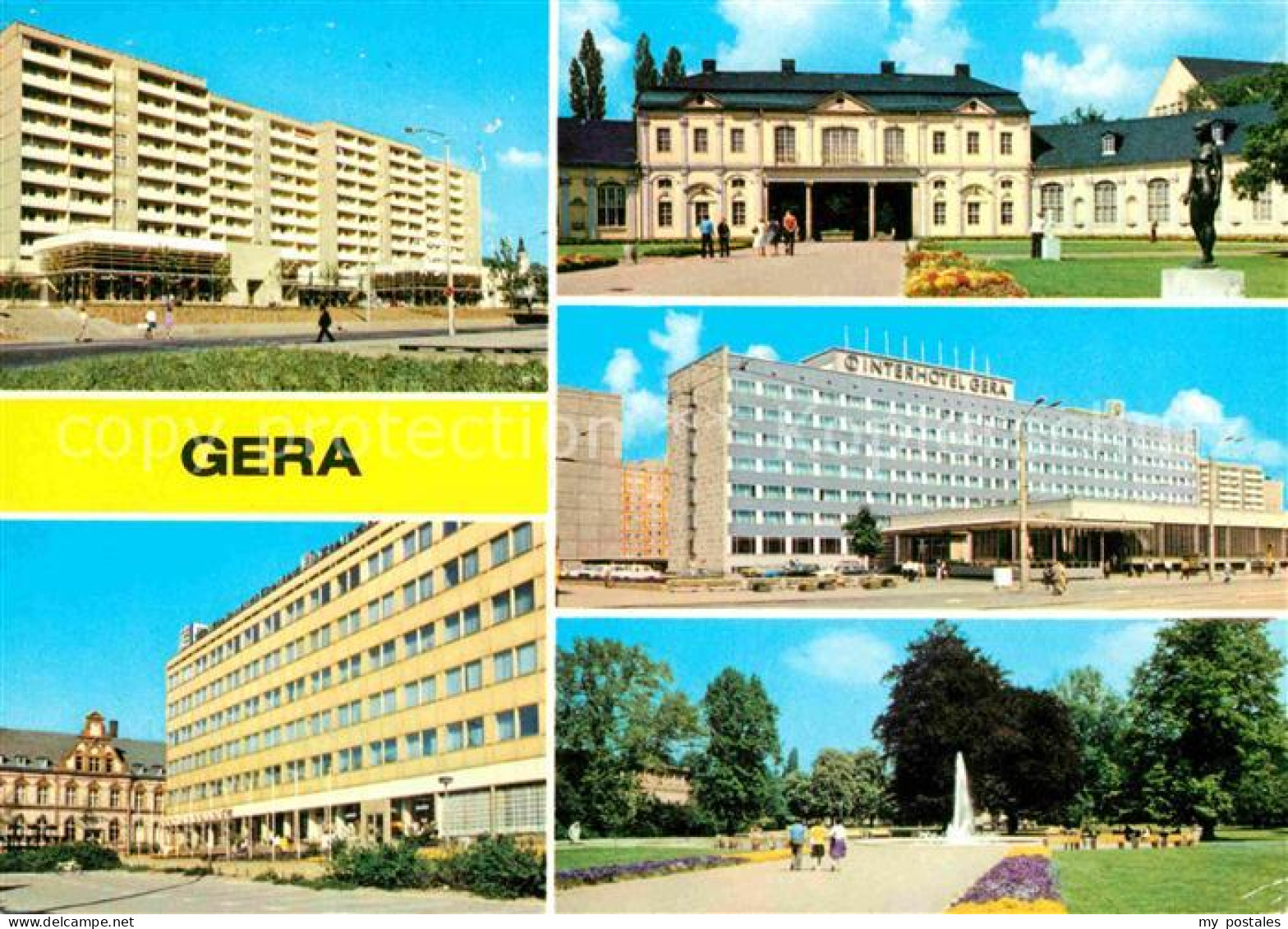 72631588 Gera Rudolf Breitscheid-Strasse Orangerie Interhotel-Gera Gera - Gera