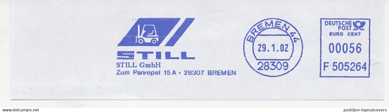 Meter Cut Germany 2002 Forklift Truck - Sonstige & Ohne Zuordnung