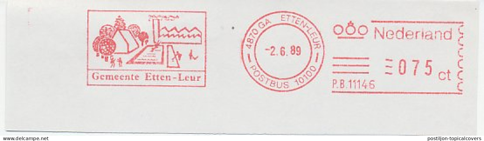 Meter Cut Netherlands 1989 Midget Golf - Swimming Pool - Autres & Non Classés