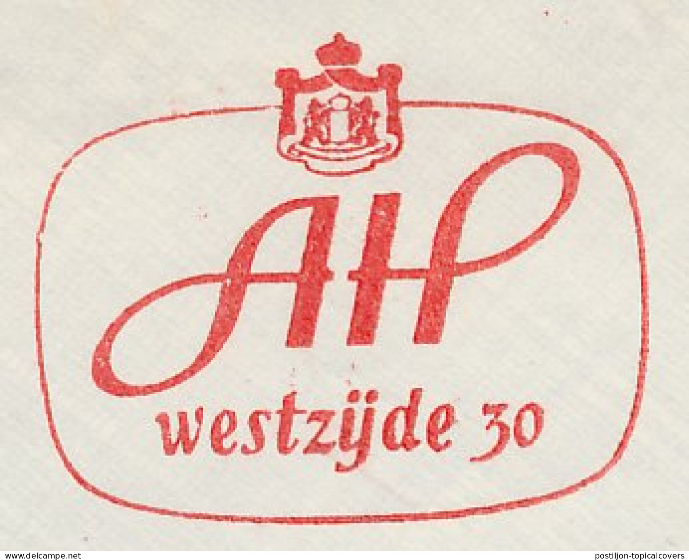 Meter Cover Netherlands 1960 Albert Heijn - Zaandam - Non Classificati