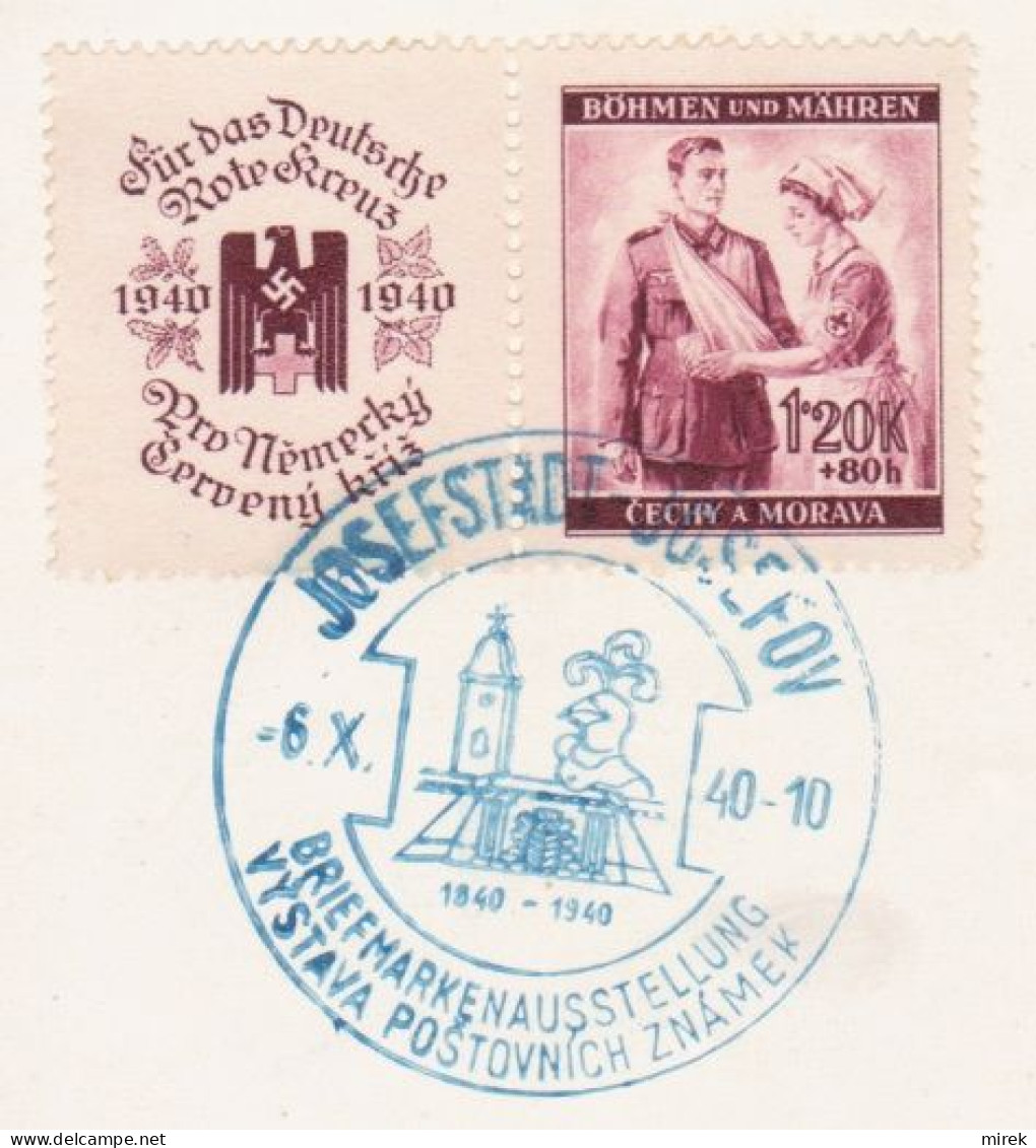023/ Commemorative Stamp PR 38, Date 6.10.40 - Lettres & Documents