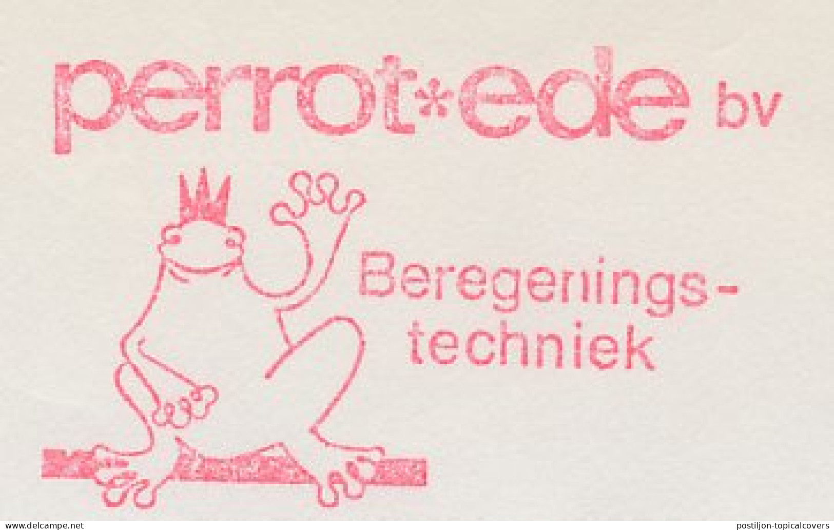 Meter Cut Netherlands 1991 Frog - Autres & Non Classés