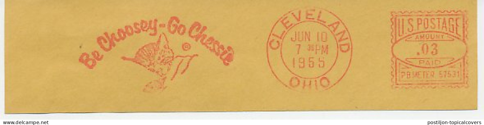 Meter Cut USA 1955 Cat - Chessie - Autres & Non Classés