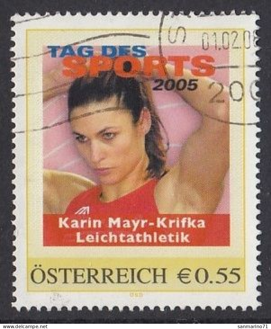 AUSTRIA 98,personal,used,hinged,Karin Mayr Krifka - Persoonlijke Postzegels