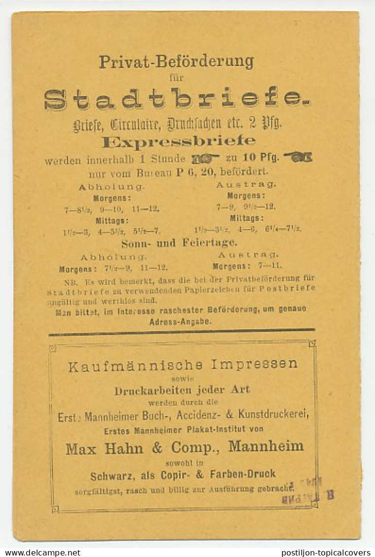 Local Mail Stationery Mannheim Book - Art - Poster Printing - Other & Unclassified