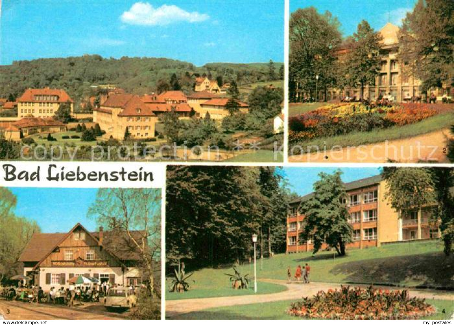 72631535 Bad Liebenstein Kurhaus Hubertushof Heinrich-Mann-Sanatorium Bad Lieben - Bad Liebenstein
