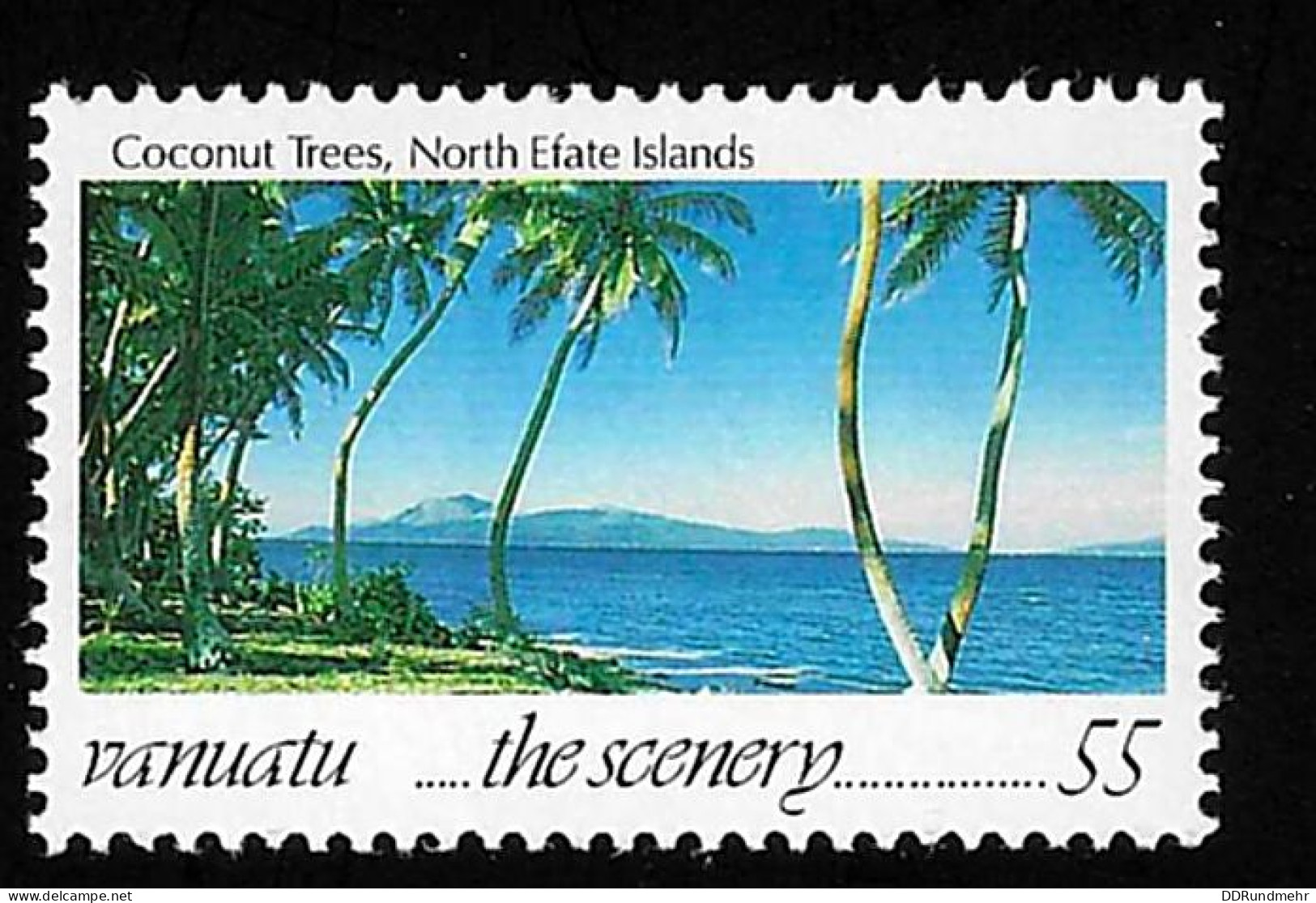 1993 Coconut Trees Michel VU 927 Stamp Number VU 603 Yvert Et Tellier VU 923 Stanley Gibbons VU 636 Xx MNH - Vanuatu (1980-...)