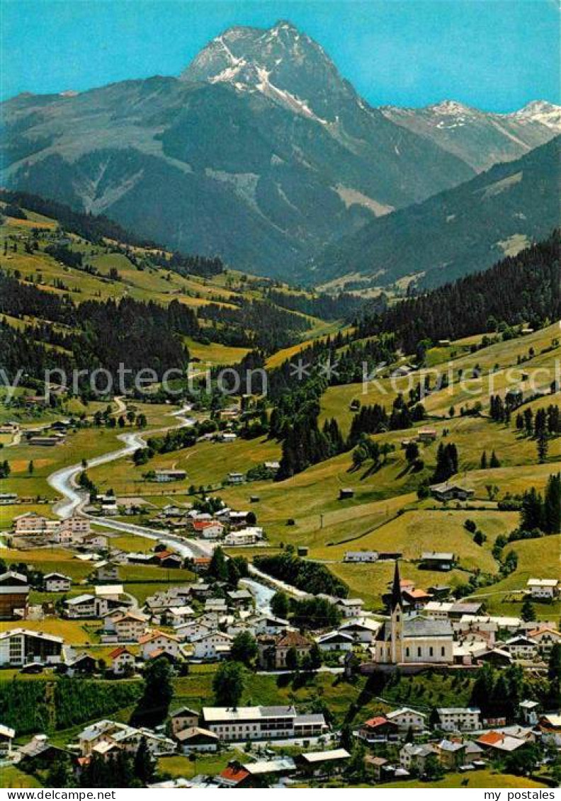 72631529 Kirchberg Tirol Fliegeraufnahme Mit Rettenstein Kirchberg In Tirol - Autres & Non Classés