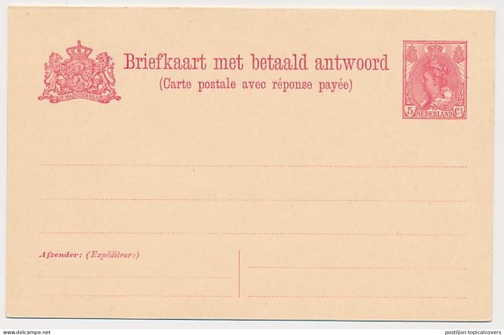 Briefkaart G. 85 II - Entiers Postaux