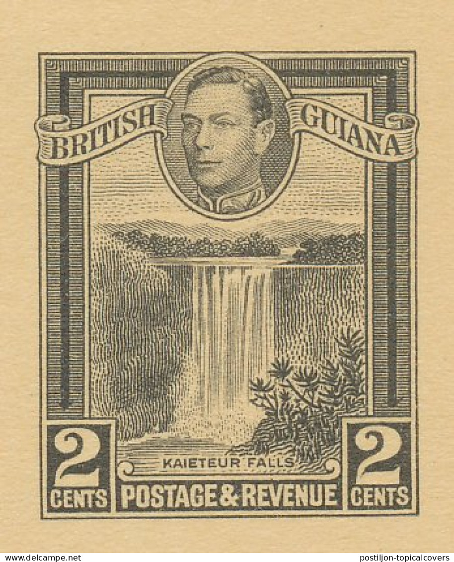 Specimen - Postal Stationery Wrapper British Guiana Water Falls - Kaieteur - Non Classés