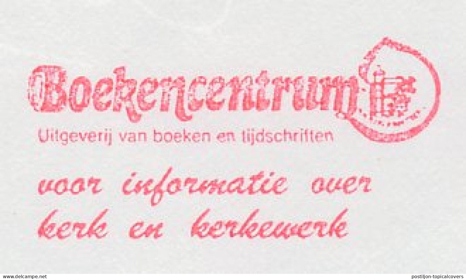Meter Cut Netherlands 1990 Book Center - Information About Church And Churchwork - Non Classés