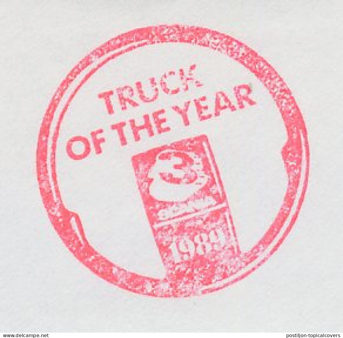 Meter Top Cut Netherlands 1989 Truck - Scania - Truck Of The Year 1989 - LKW