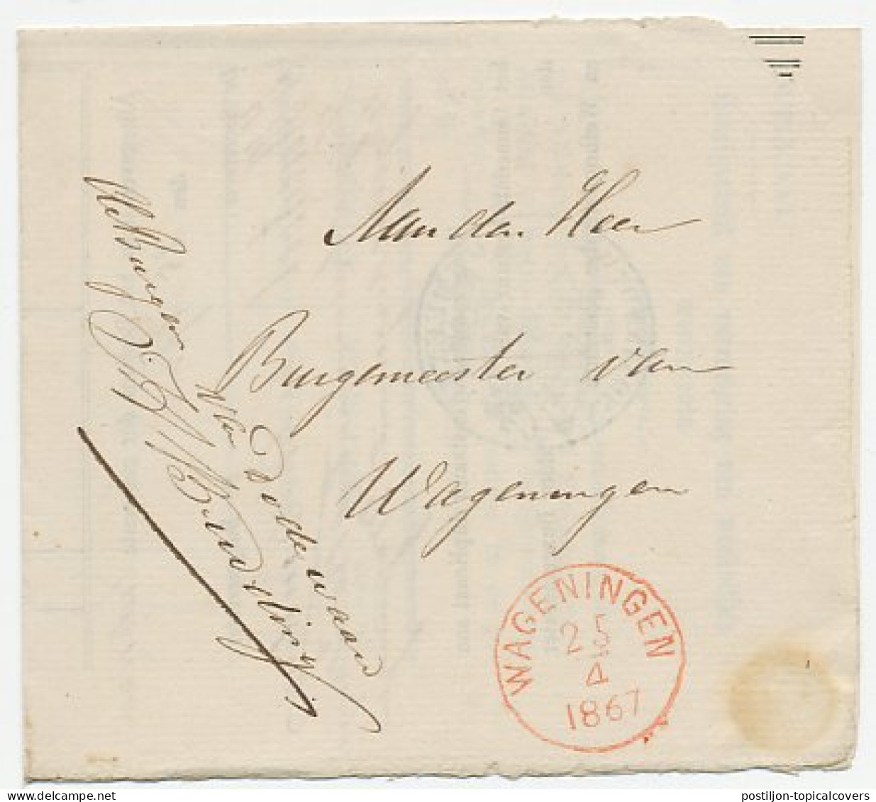 Dodewaard - Wageningen 1867 - ...-1852 Vorläufer