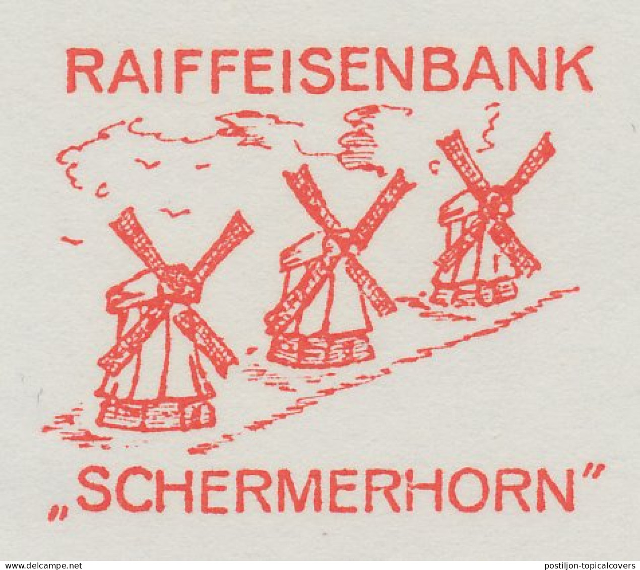 Test Meter Strip The Netherlands 1968 Windmills Schermerhorn - Molens