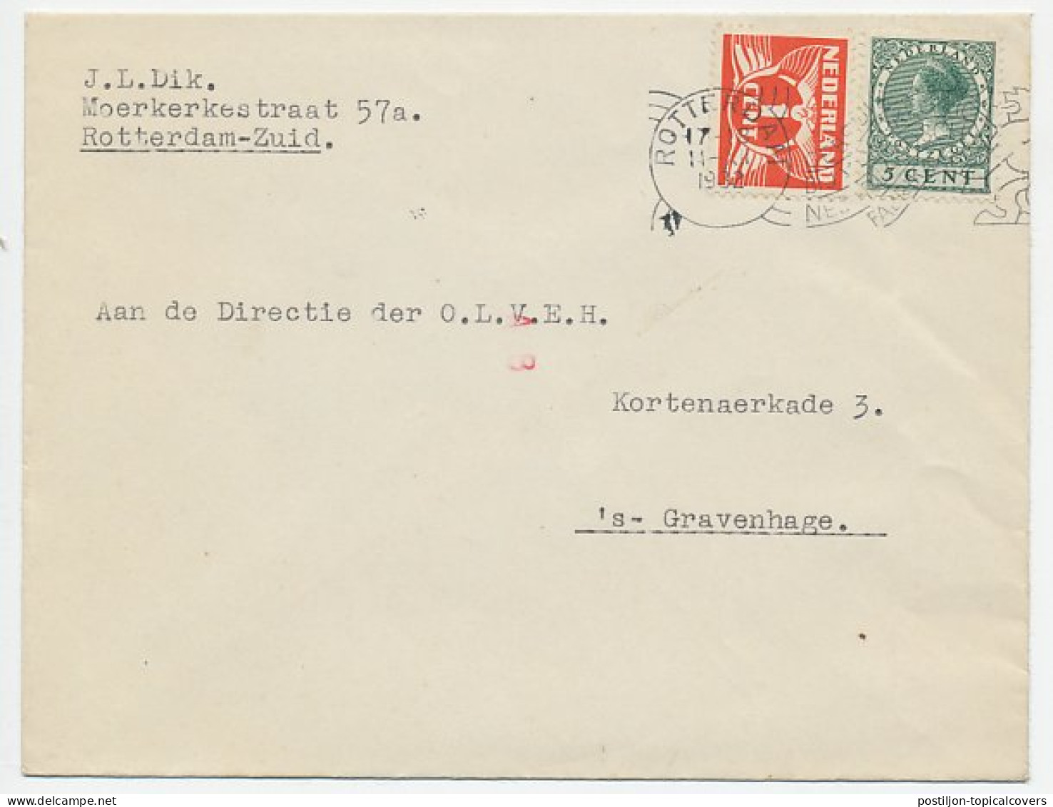 Transorma Rotterdam - Letters A B ( Herhaald ) 1932 - Unclassified