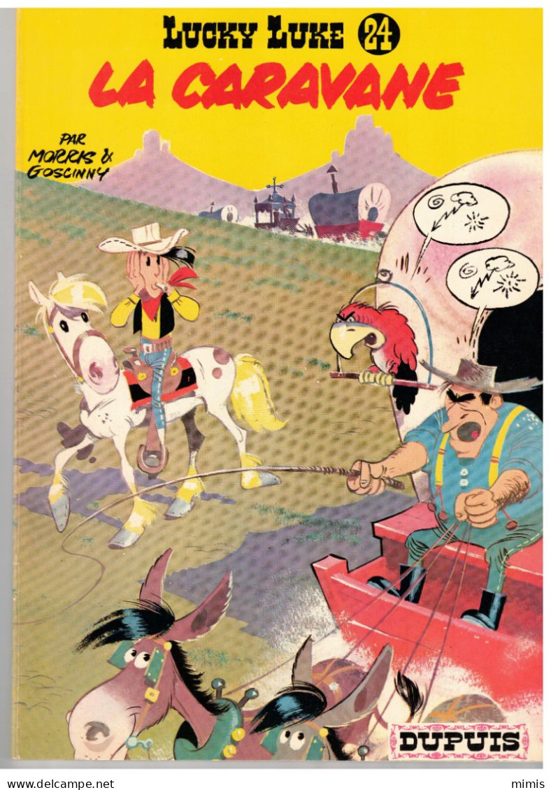 LUCKY LUKE     La Caravane   N° 24    Réédition 1979 - Lucky Luke