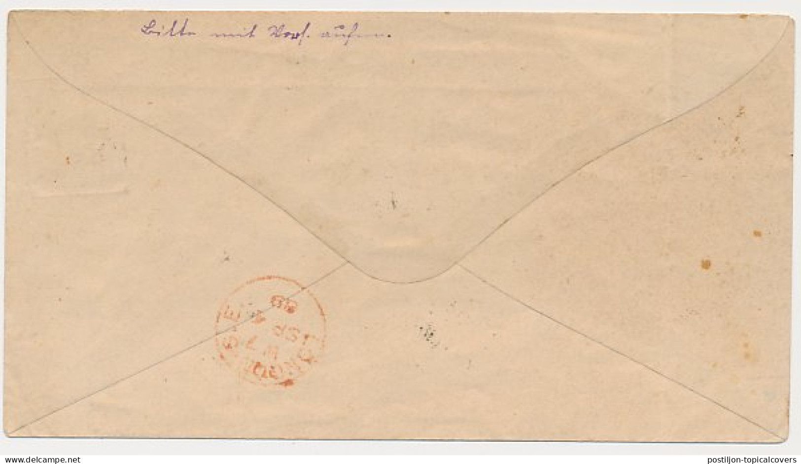 Trein Haltestempel Baarn 1889 - Briefe U. Dokumente