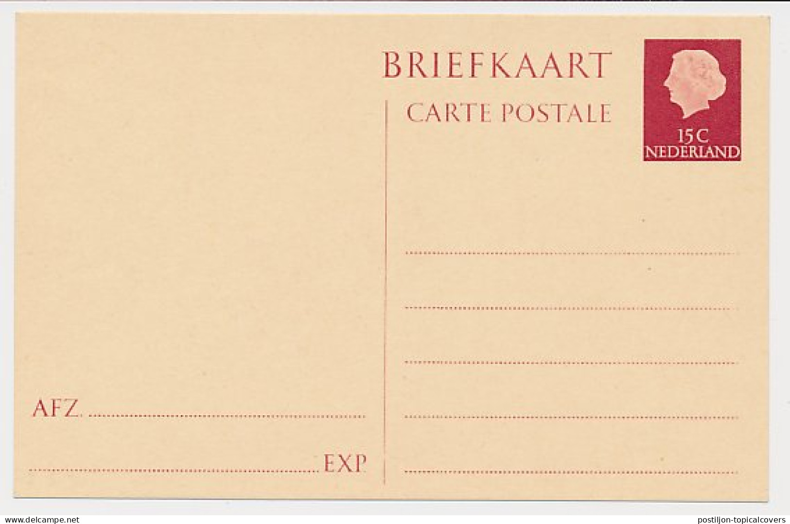 Briefkaart G. 317 - Ganzsachen