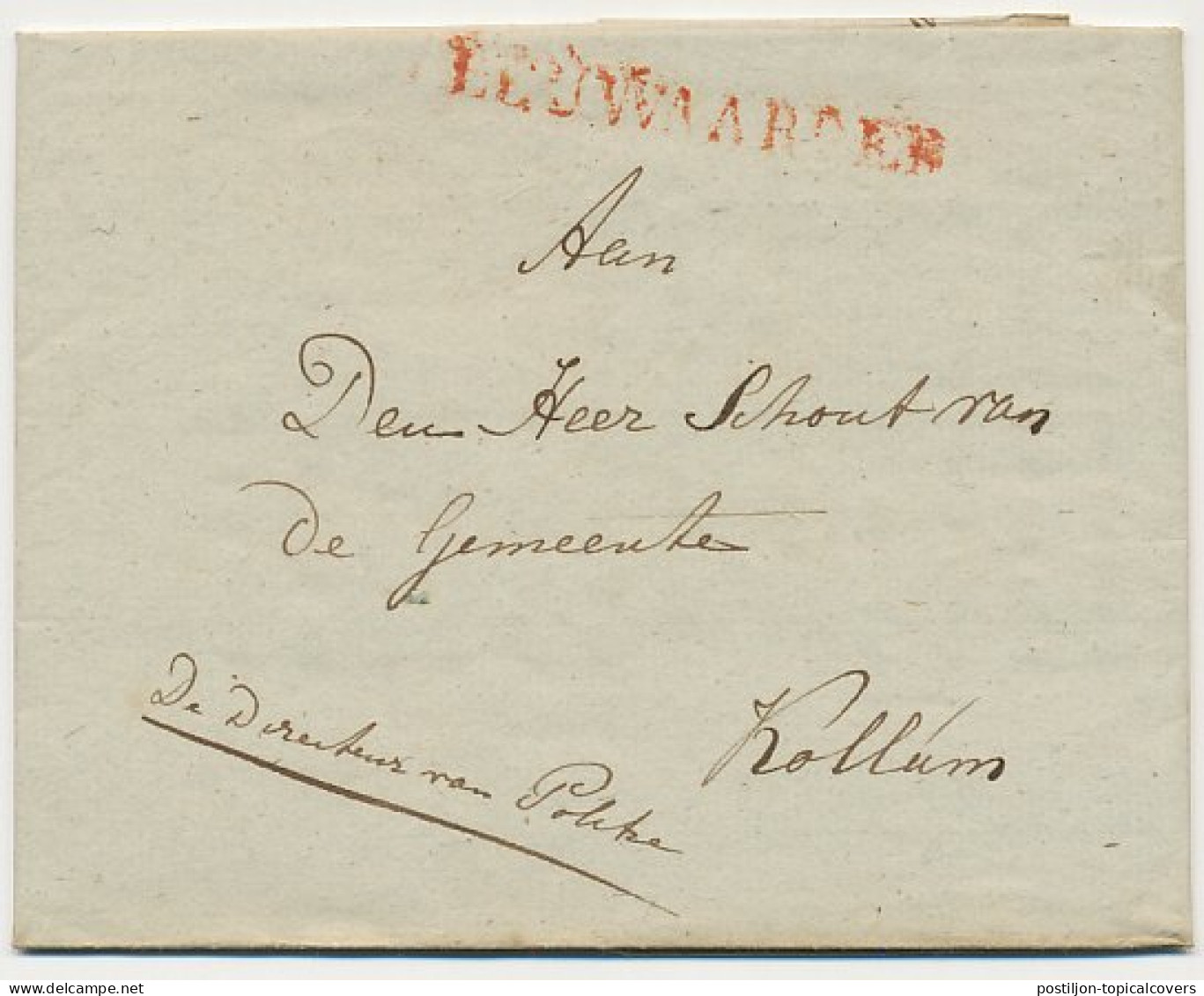 Leeuwarden - Kollum 1815 - LEUWARDEN - ...-1852 Vorläufer