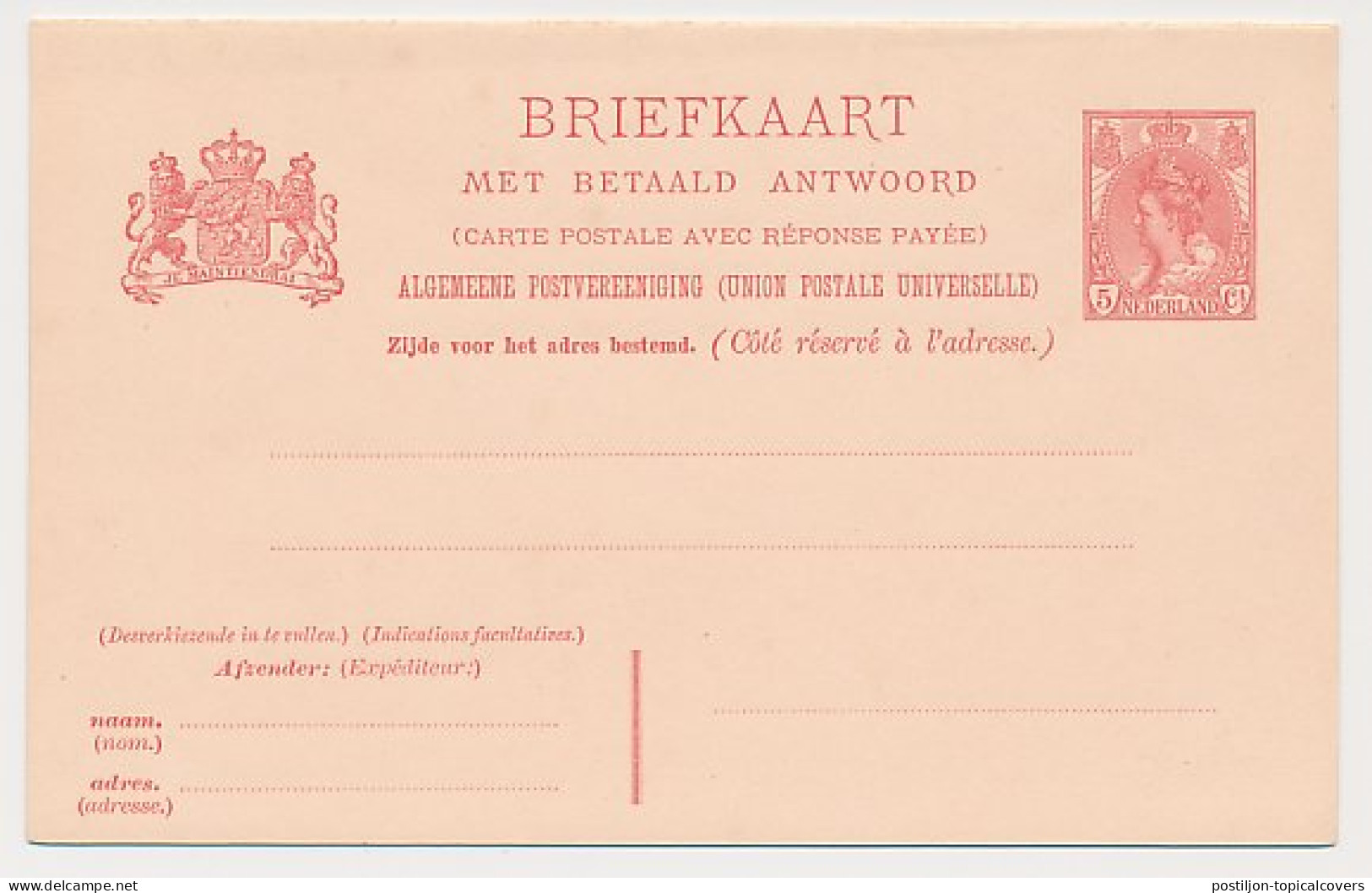 Briefkaart G. 62 - Entiers Postaux