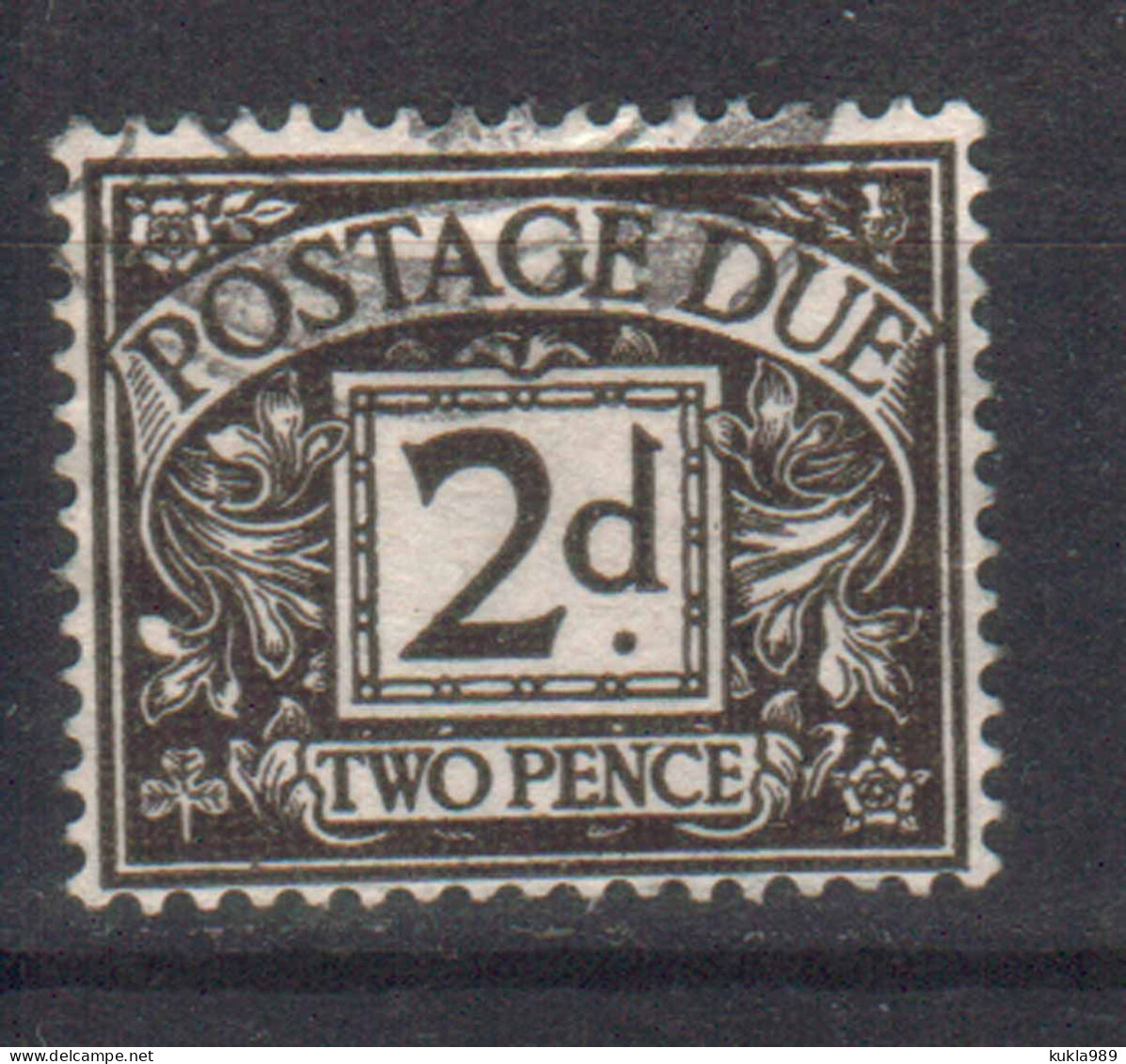 GB  STAMP 1936 POSTAGE DUE 2d Mi.#20, USED - Strafportzegels