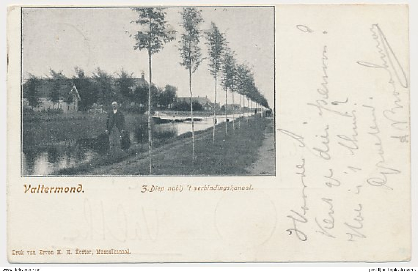 Kleinrondstempel Nieuw-Dordrecht 1902 - Ohne Zuordnung