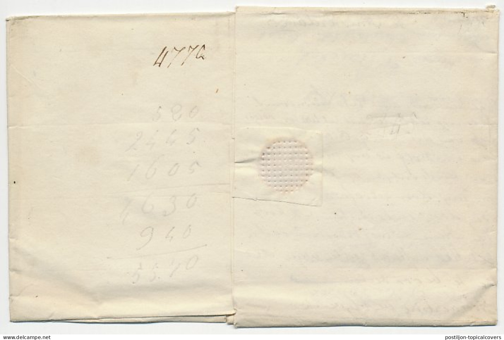 Groningen - Amsterdam 1827 - ...-1852 Prephilately