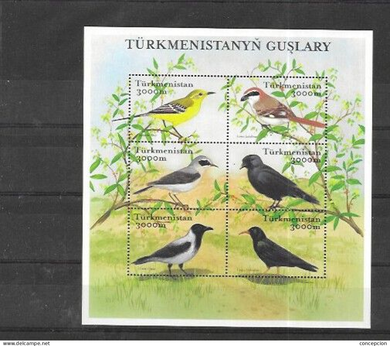 TUMEKISTAN Nº 163 AL 168 - Songbirds & Tree Dwellers