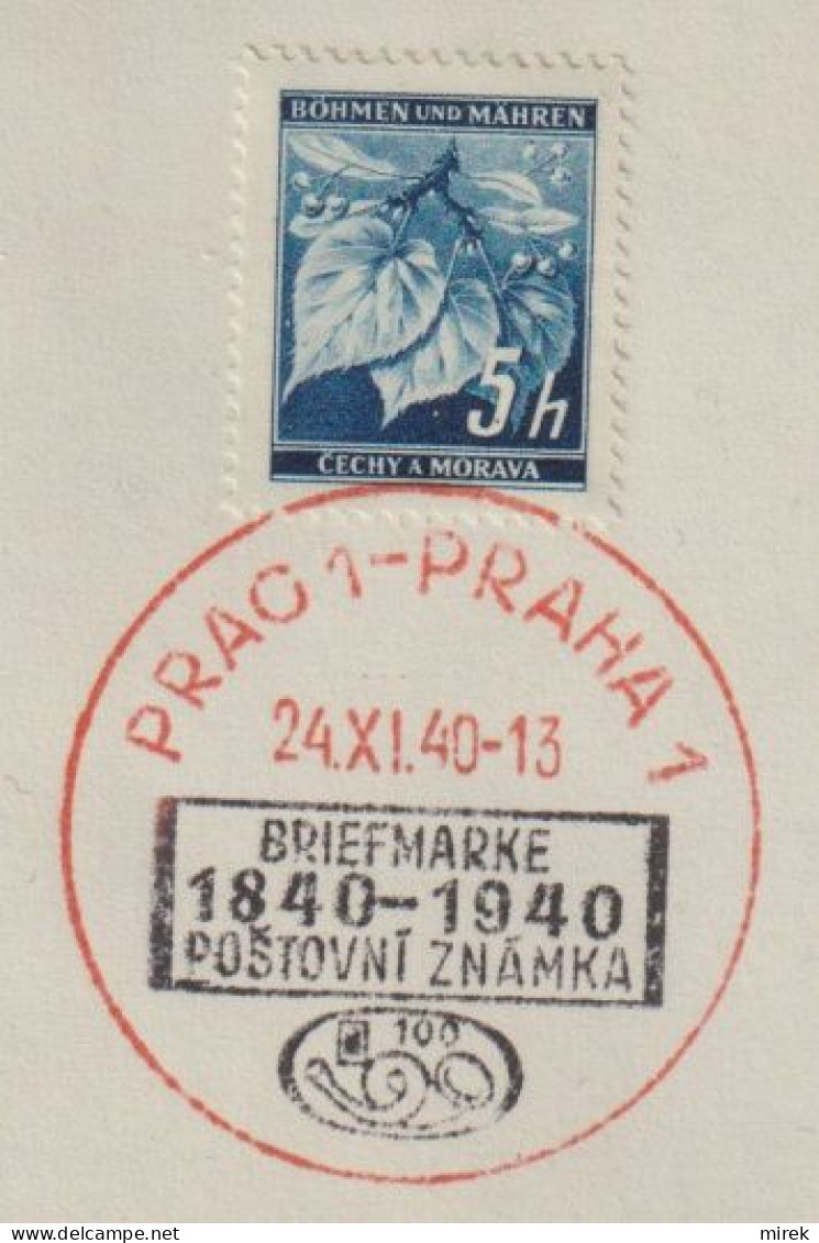 029/ Commemorative Stamp PR 40, Date 24.11.40 - Lettres & Documents